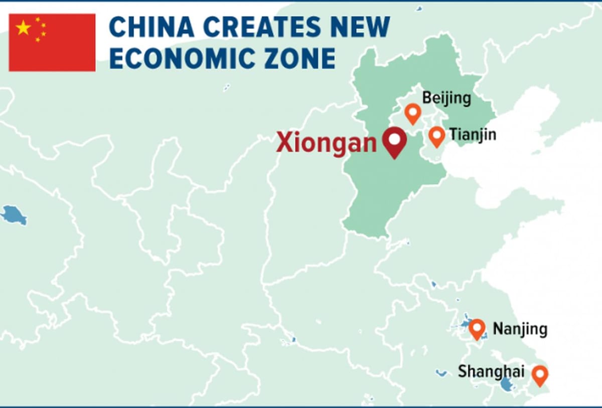 χάρτης της Shenzhen ειδική οικονομική ζώνη