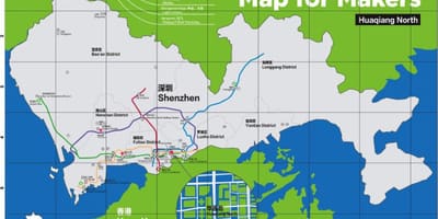 Χάρτης της Shenzhen χάρτης για τους κατασκευαστές