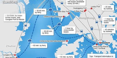 Χάρτης της πόλης: zhuhai ferry terminal